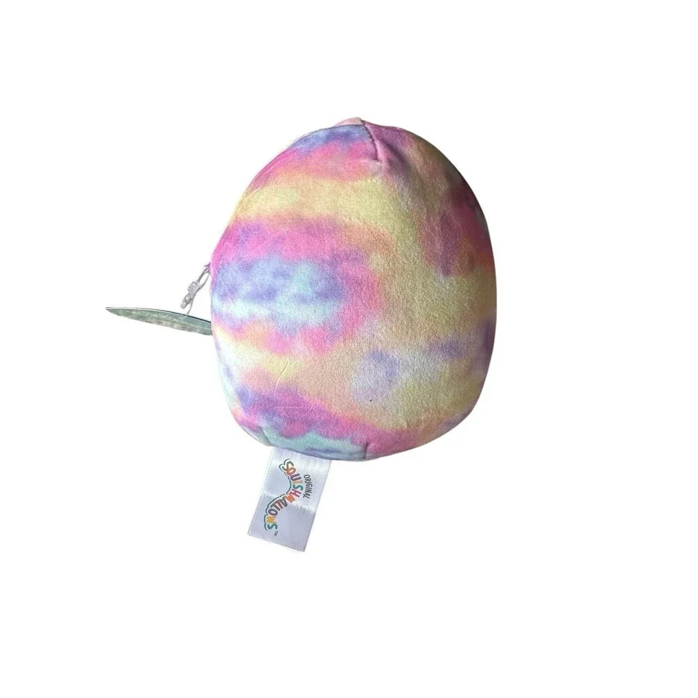 Squishmallows Mystery Squad Adderley Sloth Multicolored Glitter Plush Blind Bag